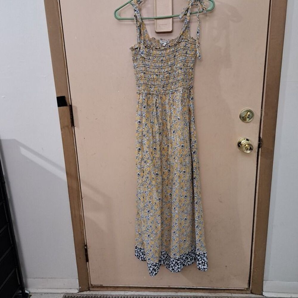 Max Studio Floral Long Sundress.  Medium
